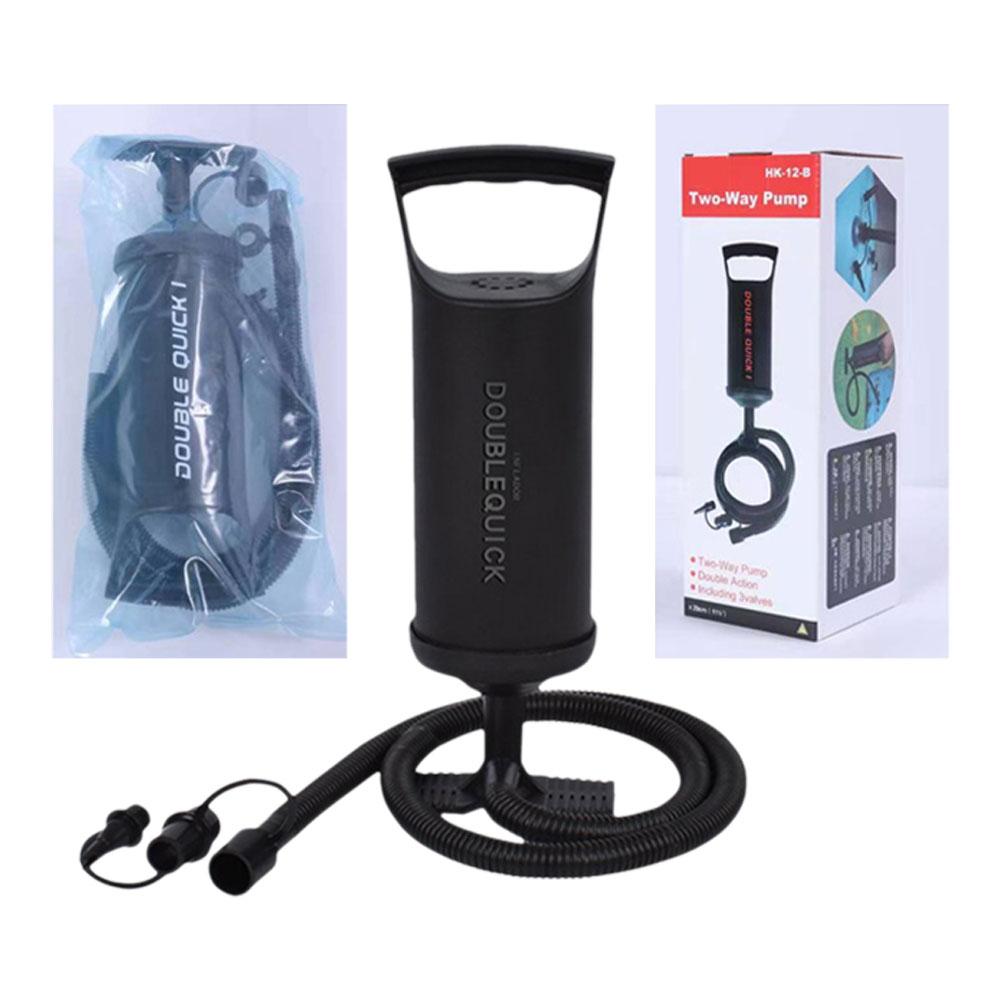 Pool Lounger Inflatable - Quick Hand Air Pump Portable Manual