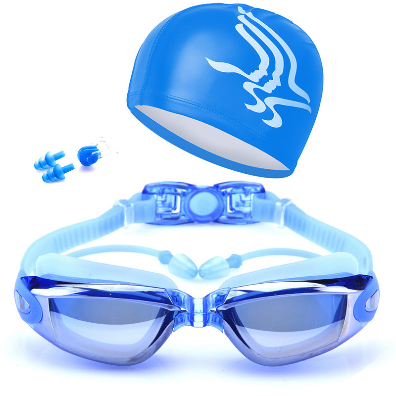 Adult Swimming Glasses Kit Coa - Swim Goggles Anti Fog Uv ulasan dan harga