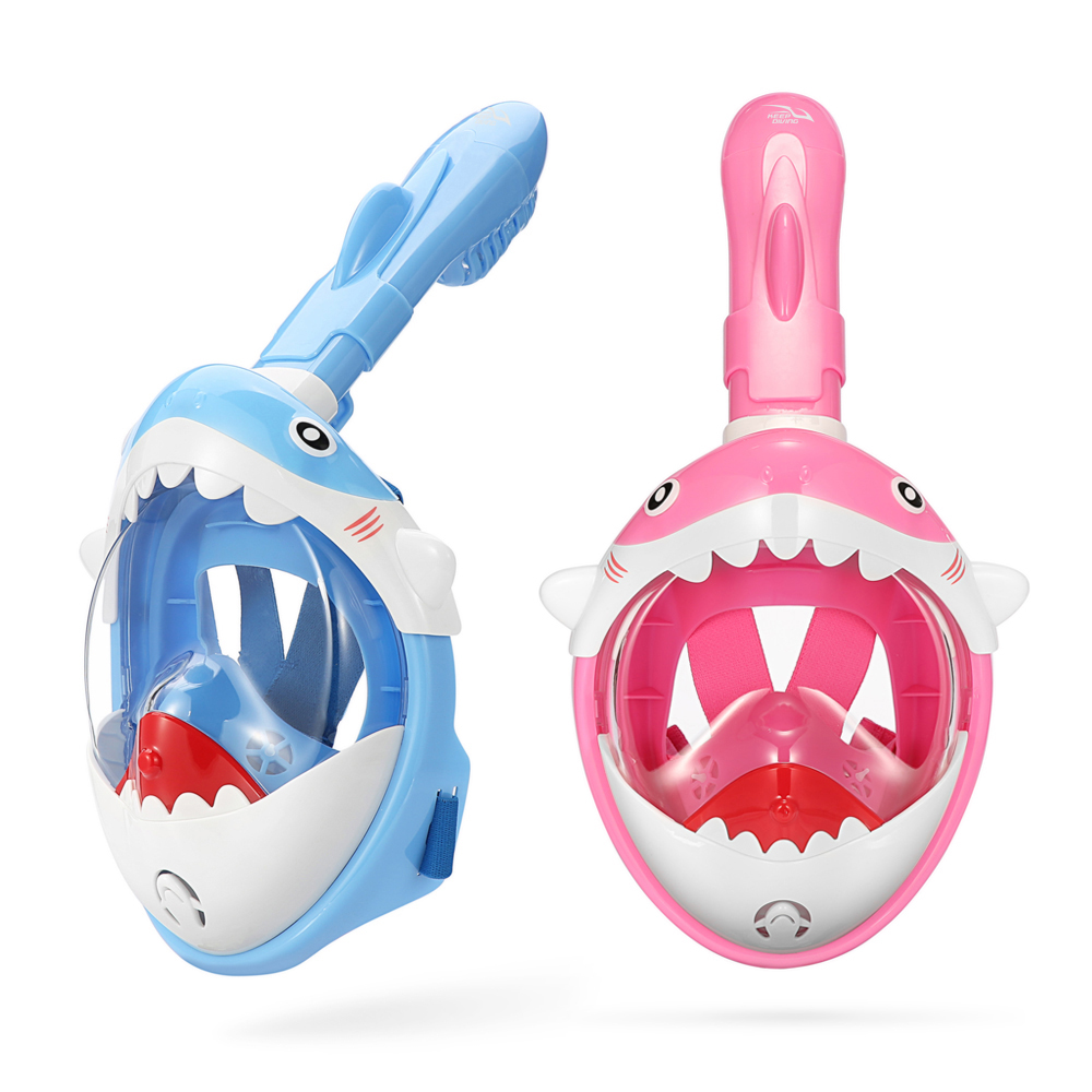 2025 Summer New Cartoon Diving - Snorkel Mask Full Face ulasan dan harga