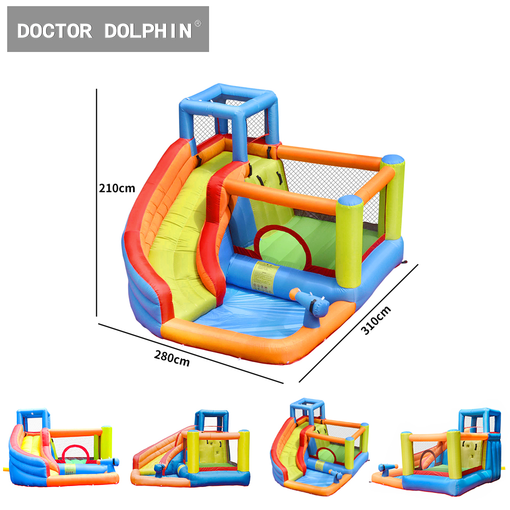 Factory Custom Hot Sale Home U - Water Slide Inflatable ulasan dan harga