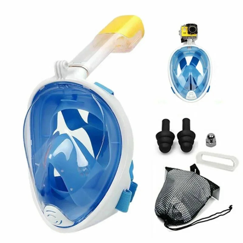 Dry Type Anti-Fog Full Face Sn - Snorkel Mask Full Face ulasan dan harga
