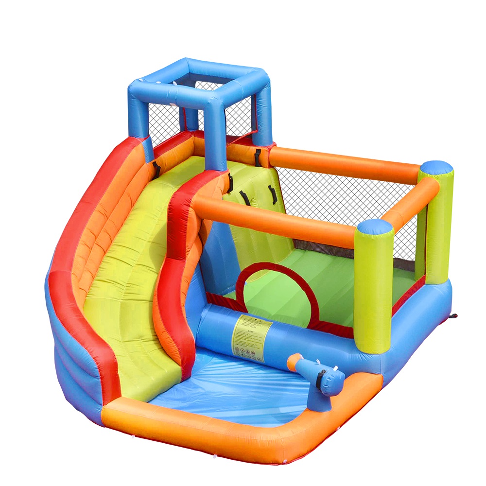Inflatable Water Slide Moonwal - Water Slide Inflatable ulasan dan harga