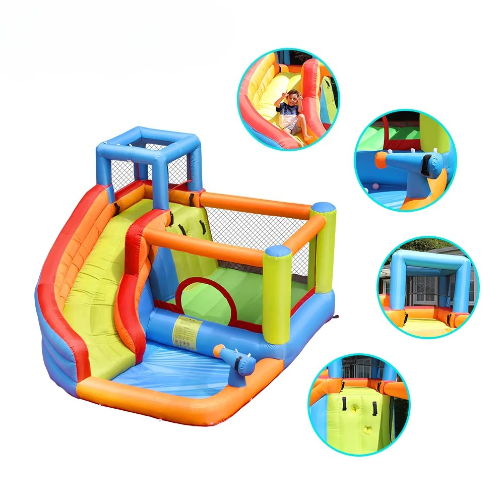 Inflatable Water Slide Moonwal - Water Slide Inflatable ulasan dan harga