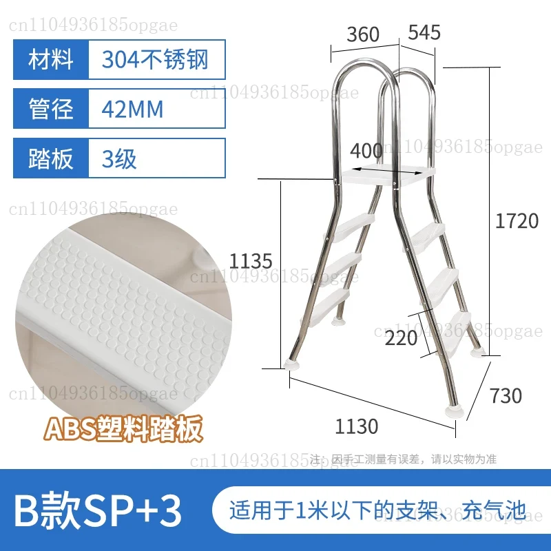 Steps Double Side Ladder for A - Pool Ladder Above Ground ulasan dan harga