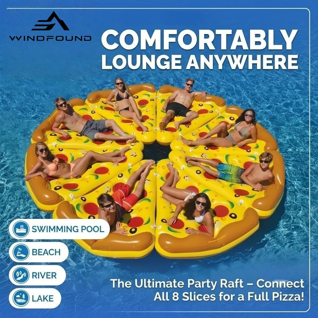 Giant Inflatable Pizza Pool Fl - Pool Lounger Inflatable ulasan dan harga