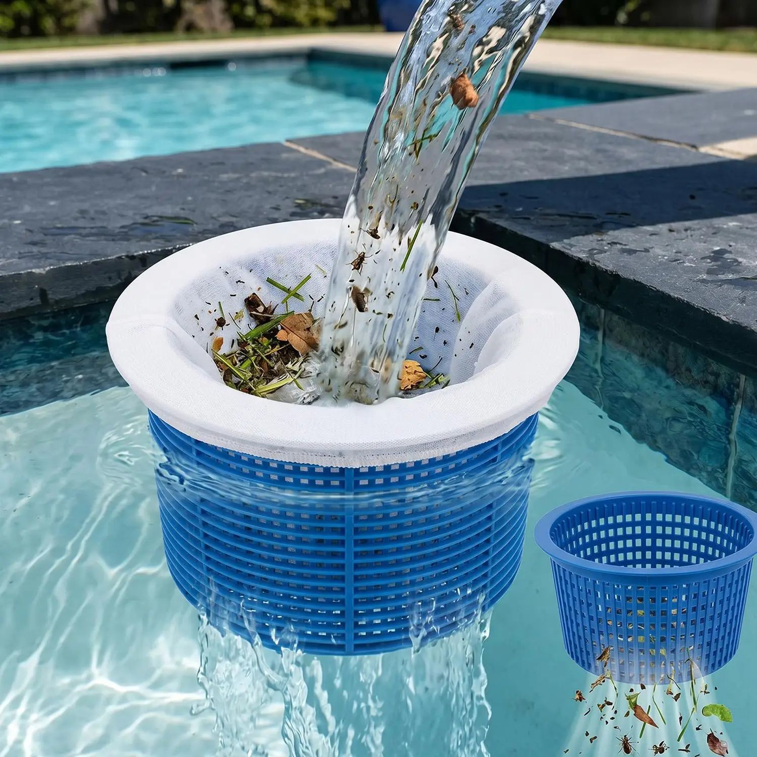 Swimming Pool Skimmer Socks Fi - Pool Skimmer Net ulasan dan harga