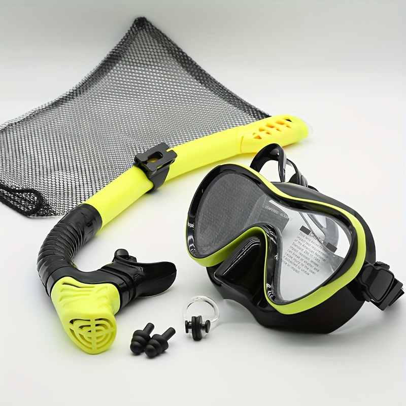 Professional Silicone Snorkeli - Snorkel Mask Full Face ulasan dan harga