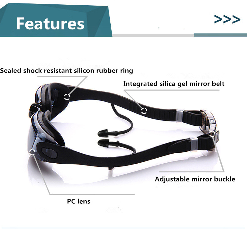 Swimming Goggles Adult Pool Gl - Swim Goggles Anti Fog Uv ulasan dan harga