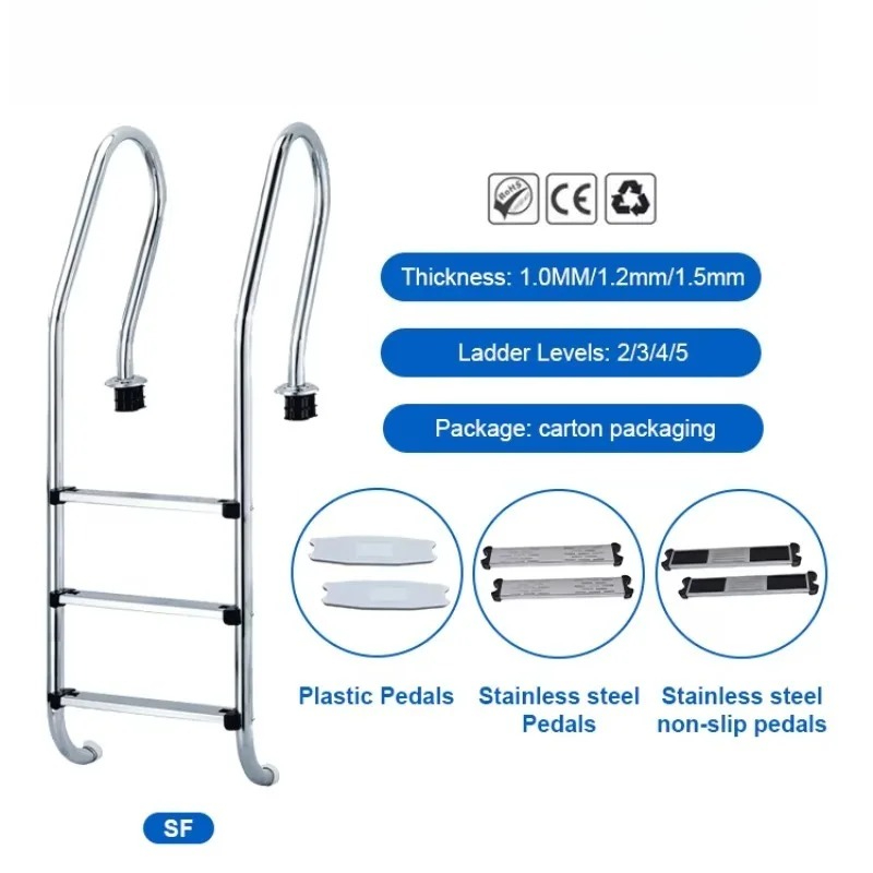 Stainless Steel 3/4-Step Above - Pool Ladder Above Ground ulasan dan harga