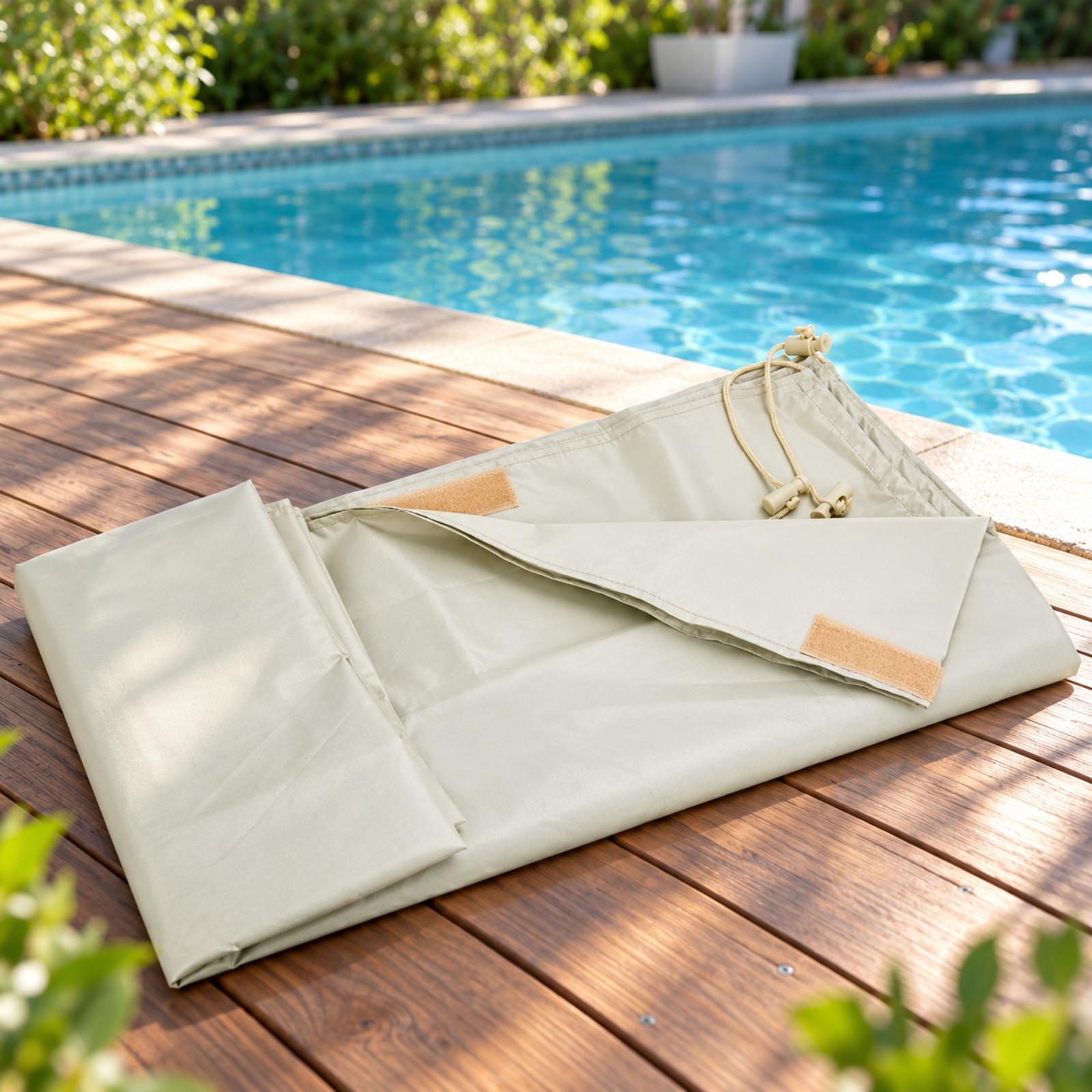 Rectangular Swimming Pool Encl - Pool Cover Waterproof ulasan dan harga