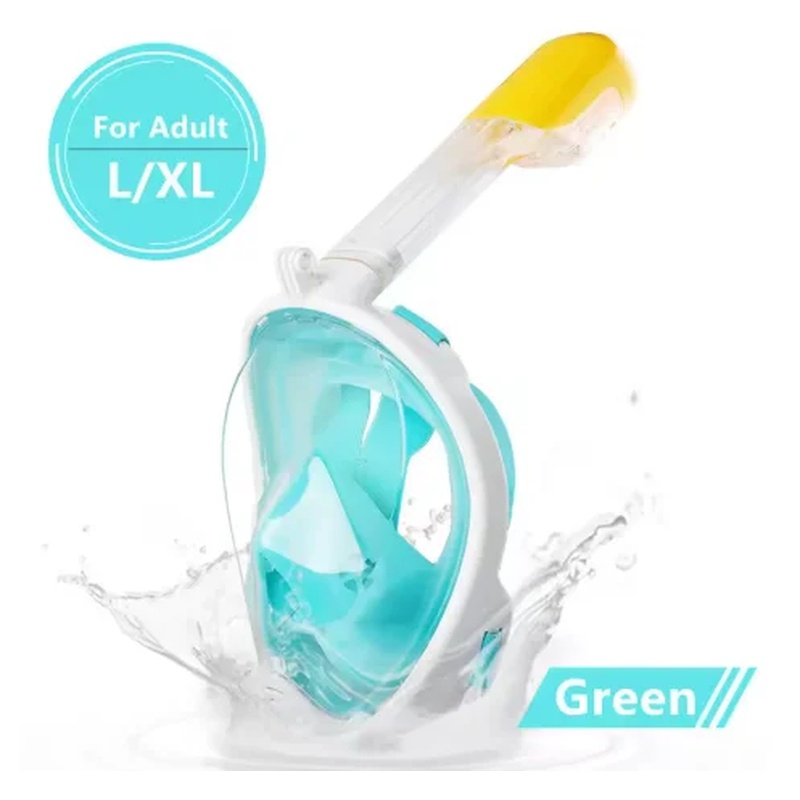 Full Face Dry Snorkel Mask Ant - Snorkel Mask Full Face ulasan dan harga