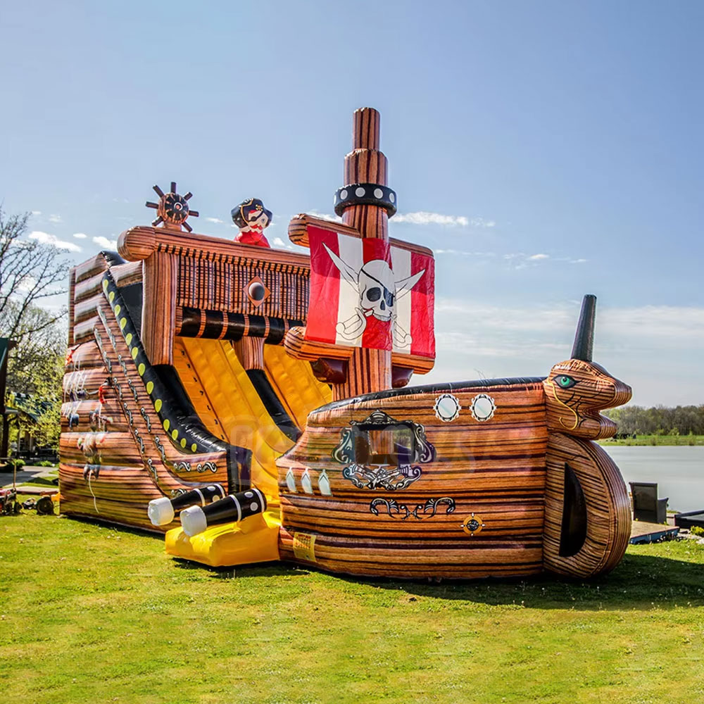 Hot Sale Inflatable Pirate Shi - Water Slide Inflatable ulasan dan harga