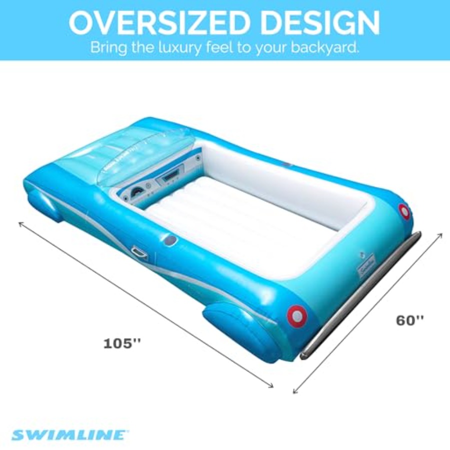 Inflatable Swimming Pool Float - Pool Lounger Inflatable ulasan dan harga