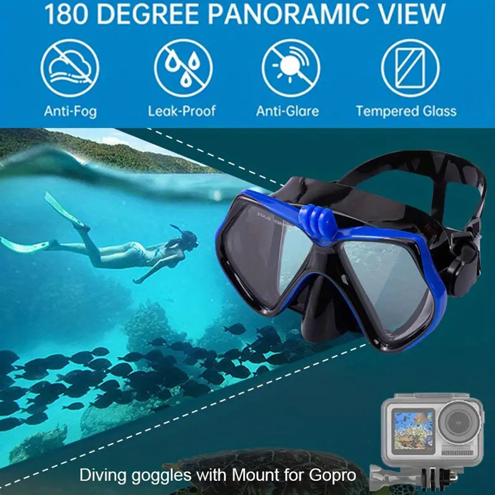 JoyMaySun Professional Underwa - Snorkel Mask Full Face ulasan dan harga