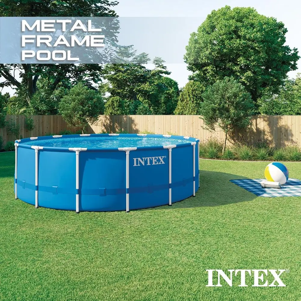 15' x 48 Round Above Ground Po - Pool Ladder Above Ground ulasan dan harga